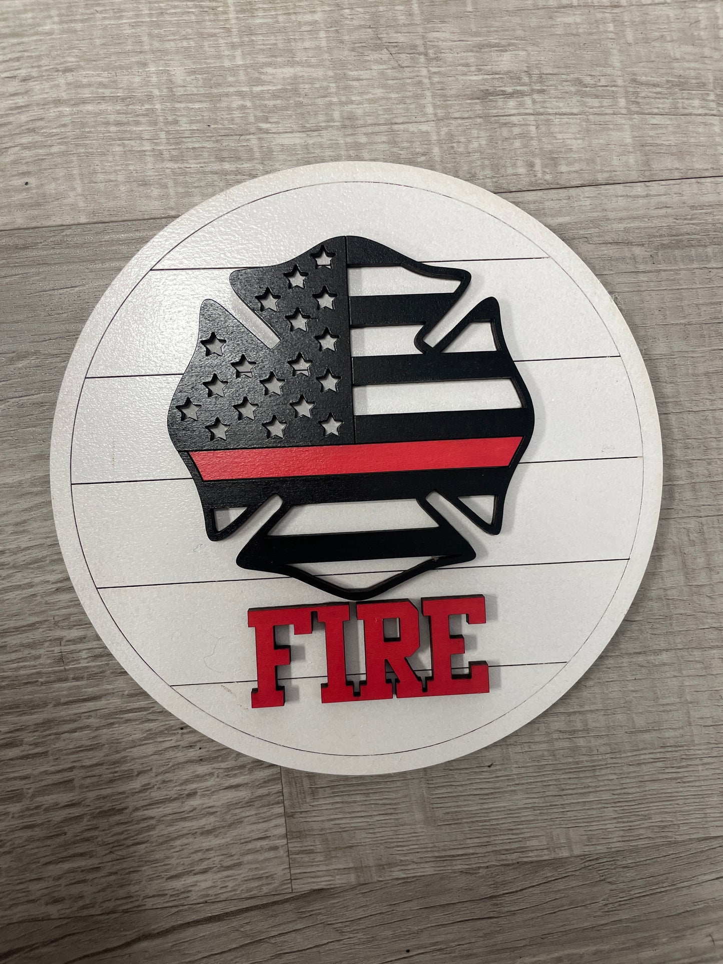 Fire round interchangeable insert