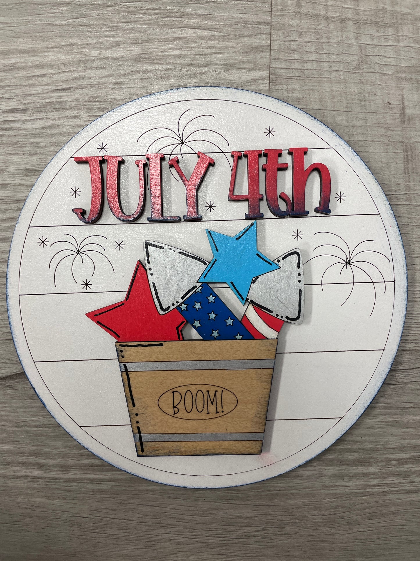 July 4th round interchangeable insert