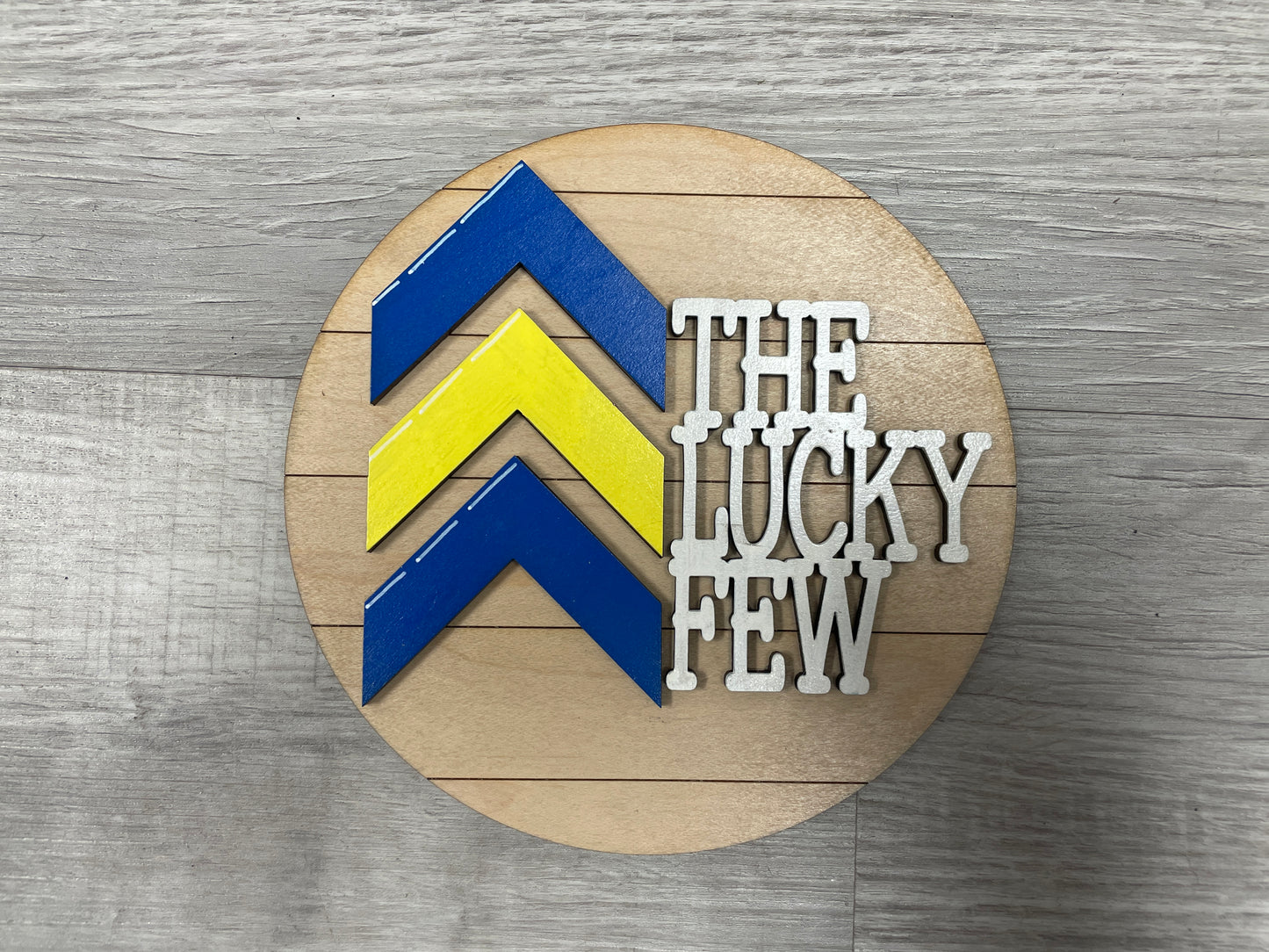 Down Syndrome round interchangeable insert