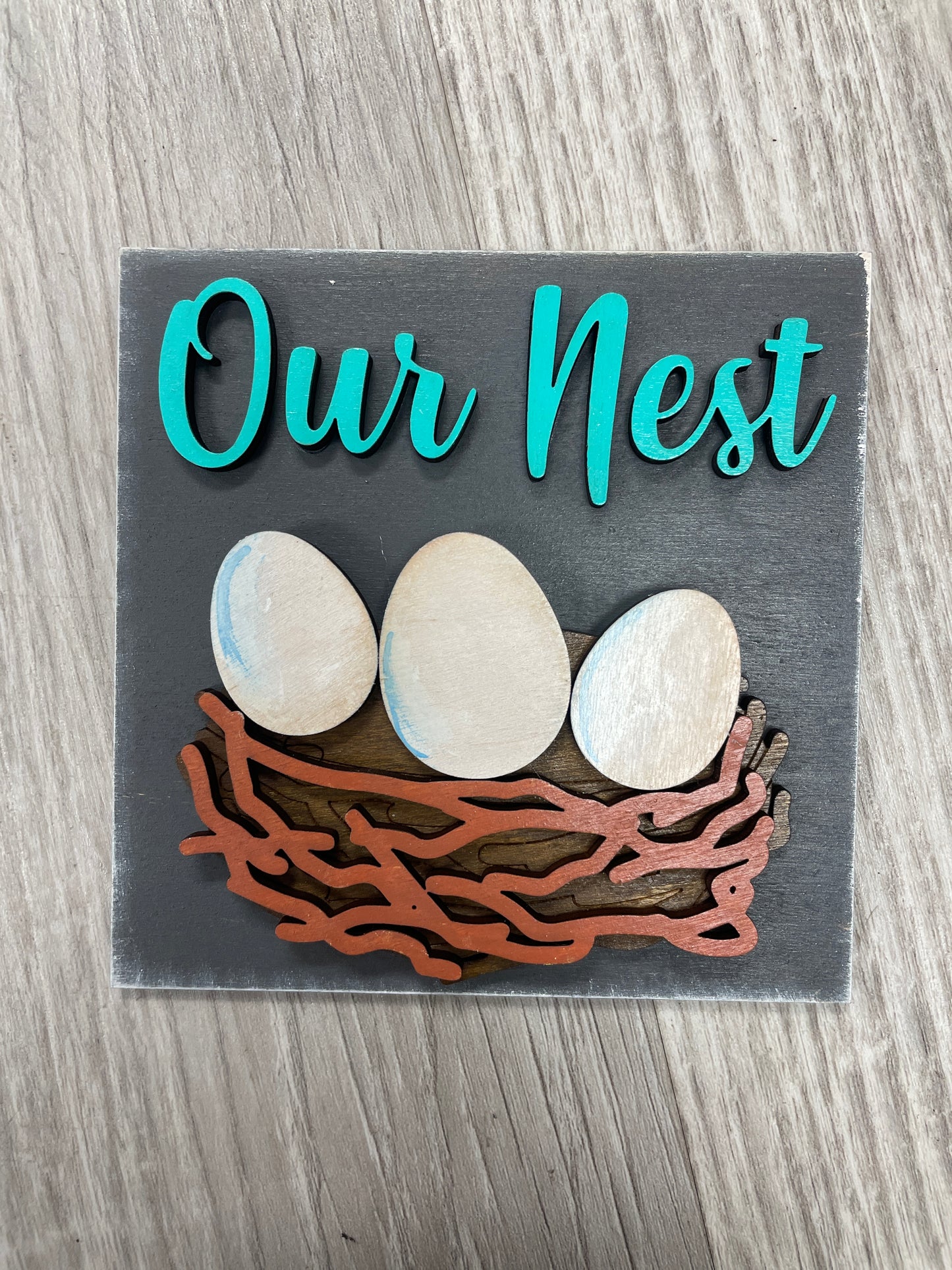 Spring interchangeable square inserts