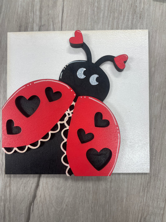 Ladybug square insert
