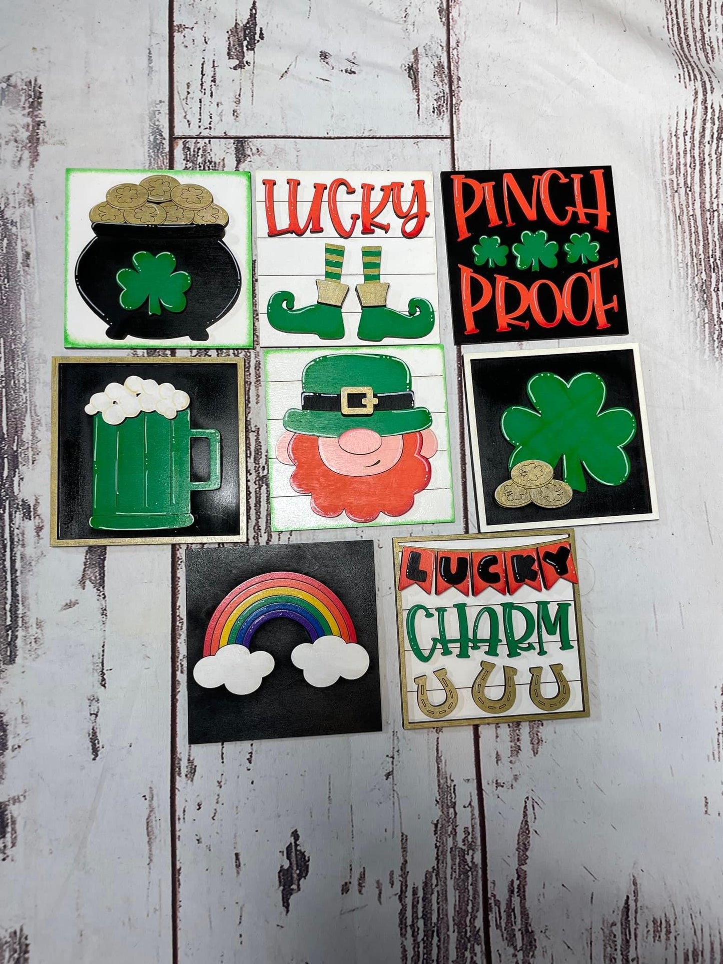 St. Patrick’s Day square inserts