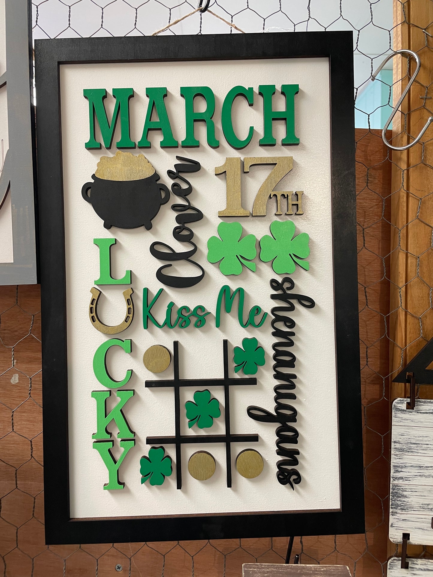 March St. Patrick’s Day sign