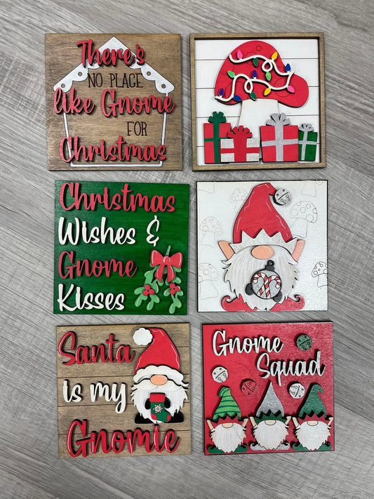 Christmas square inserts