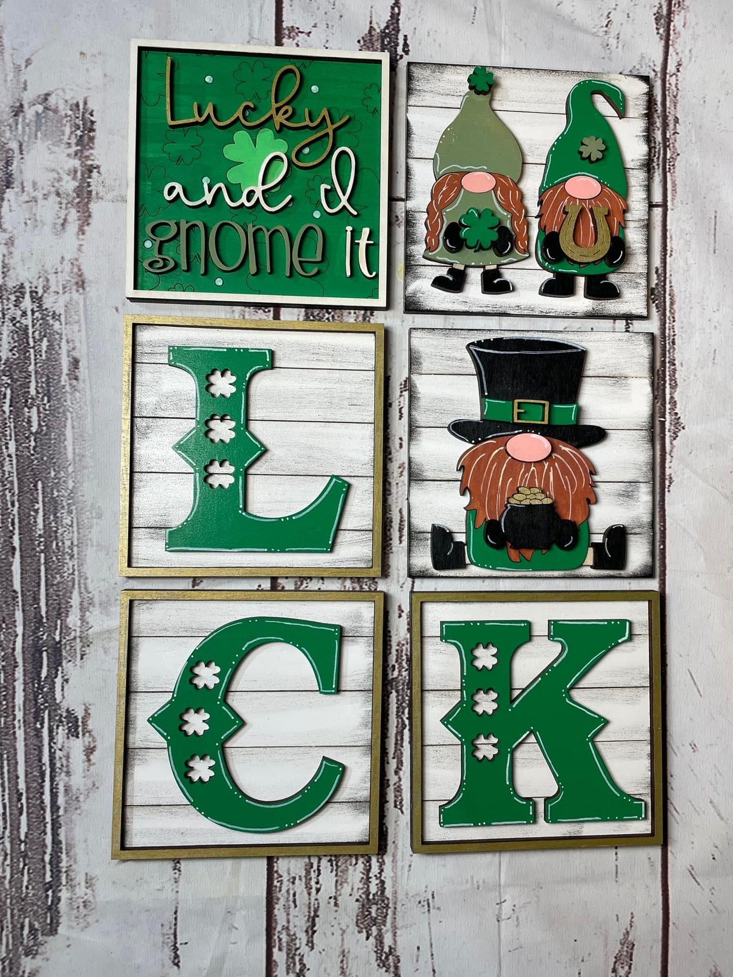 St. Patrick’s Day square inserts