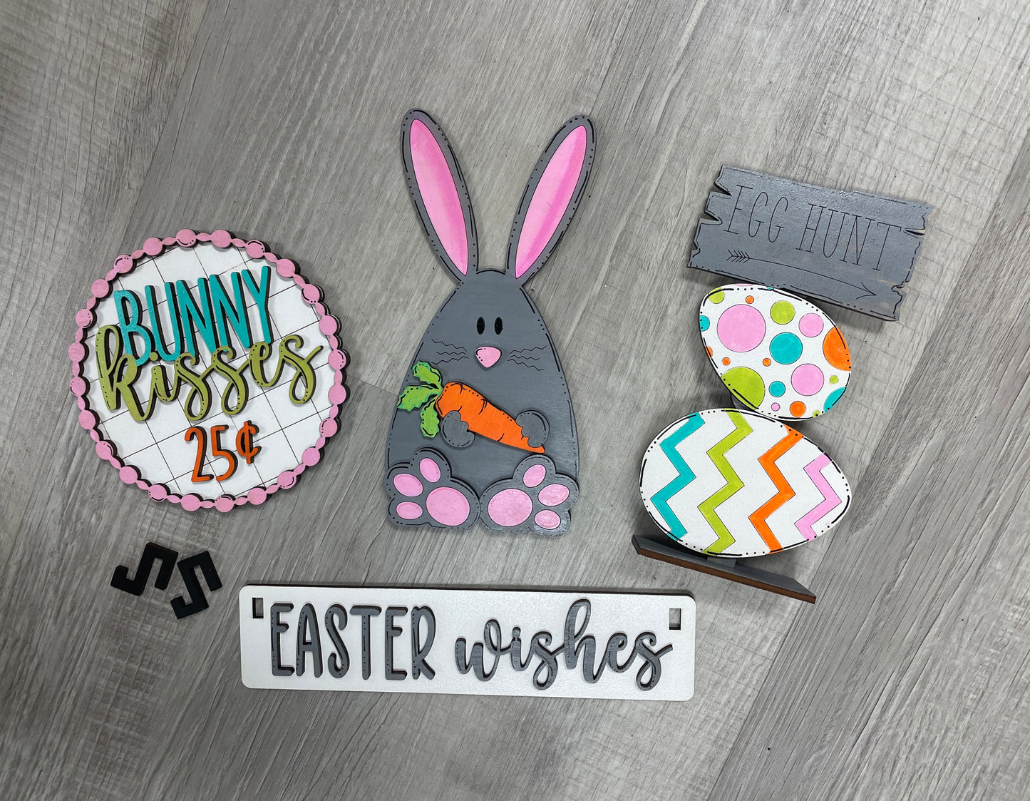 Easter Wishes insert set for wagon/shelf/crate