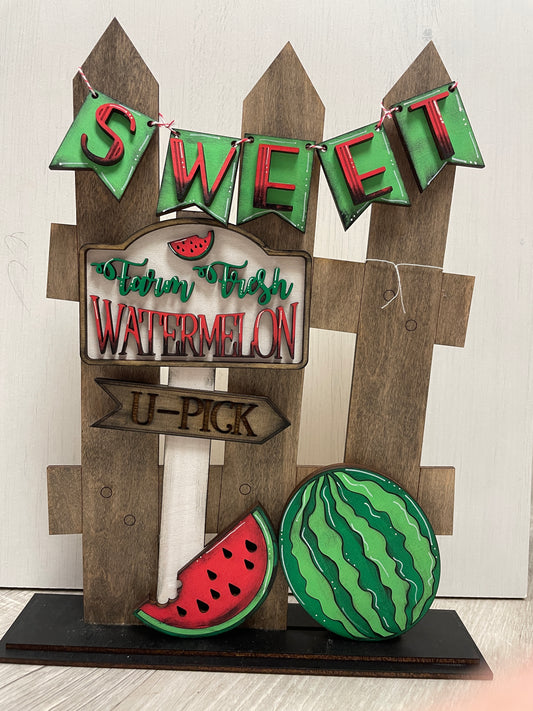 Watermelon interchangeable fence set