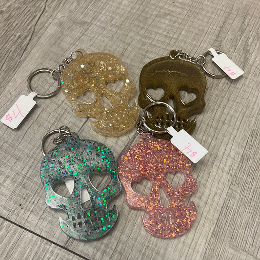 Skeletons keychains