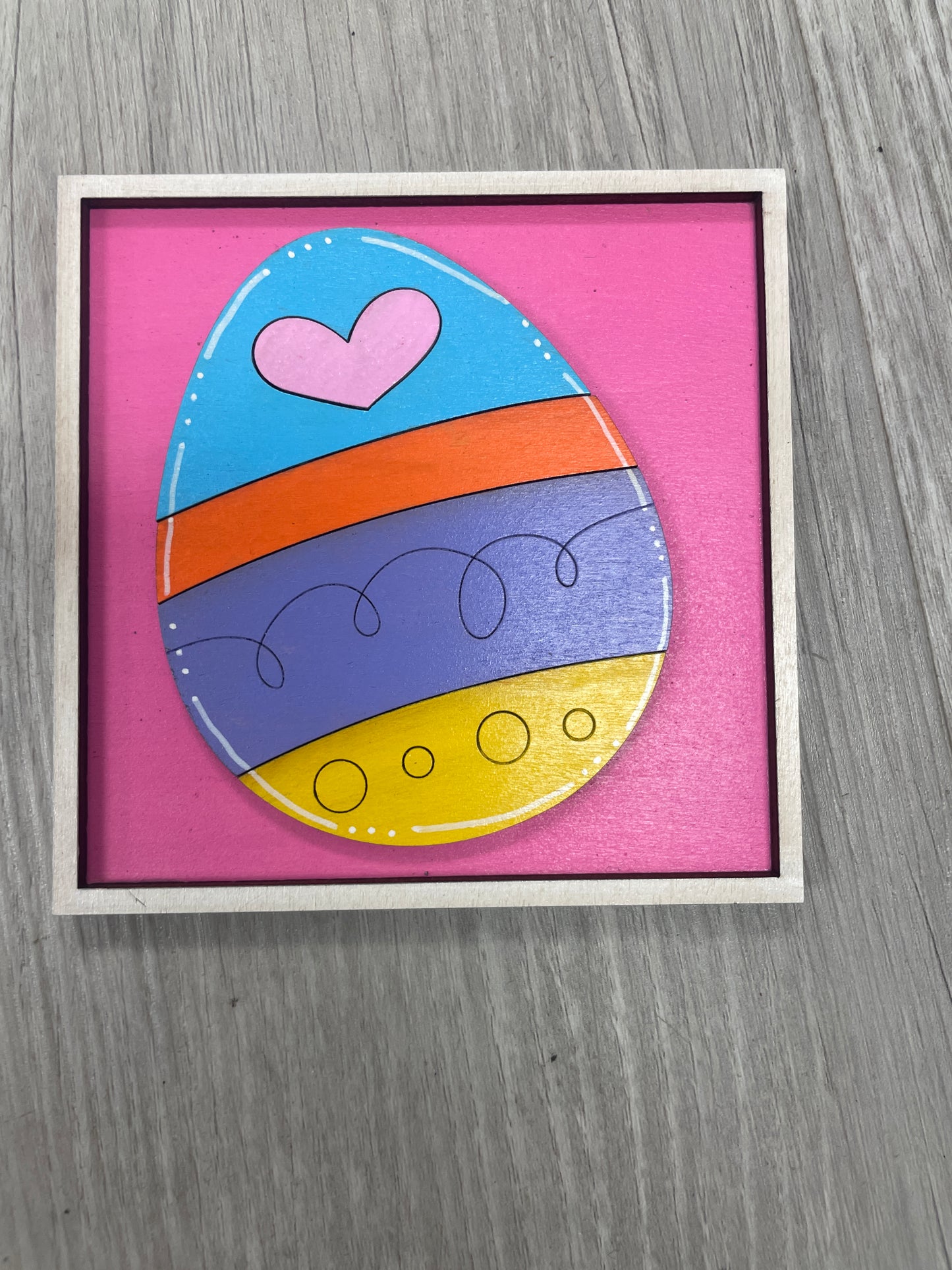 Easter interchangeable square inserts