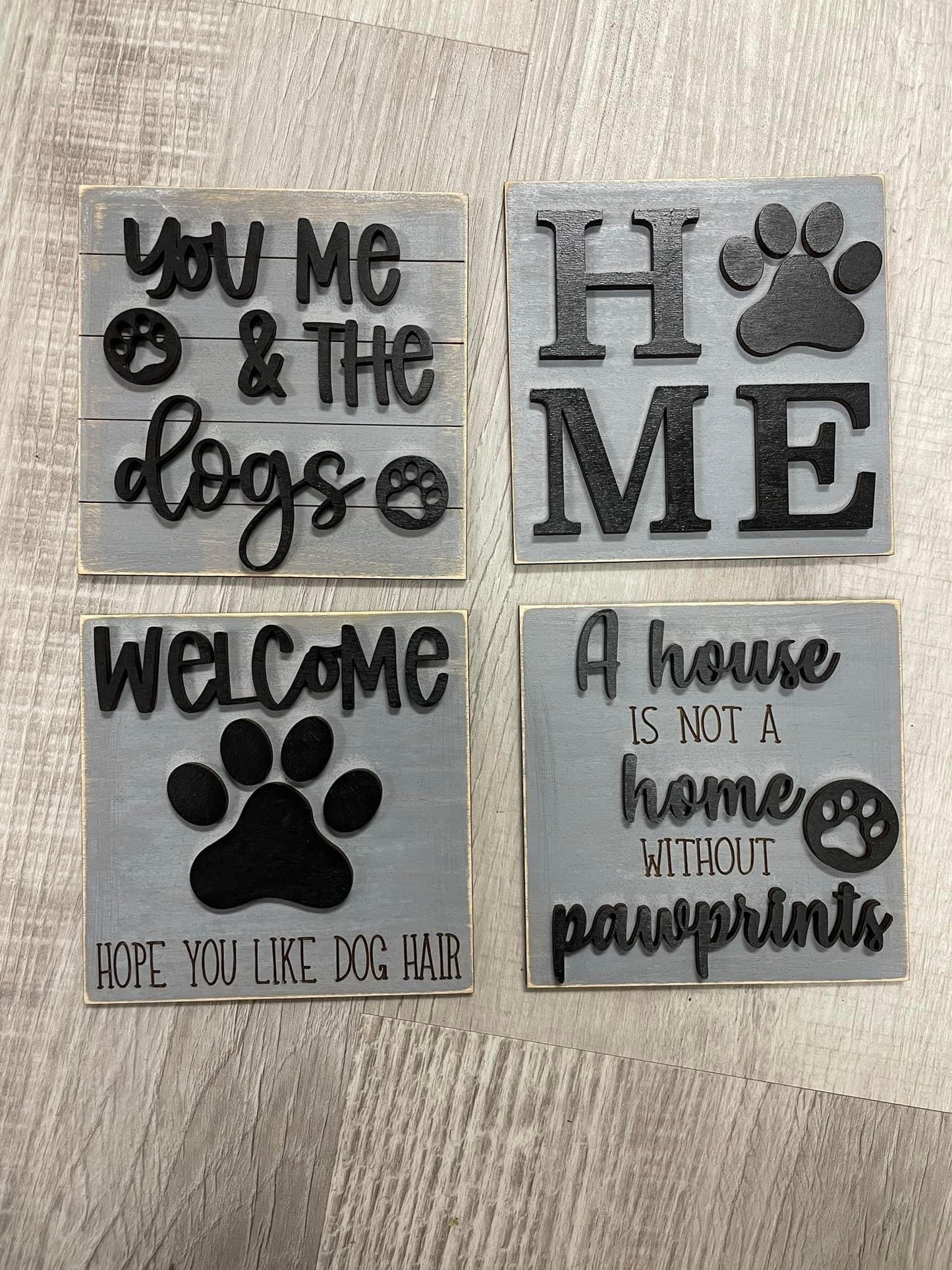 Dog square inserts