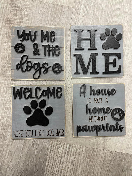 Dog square inserts