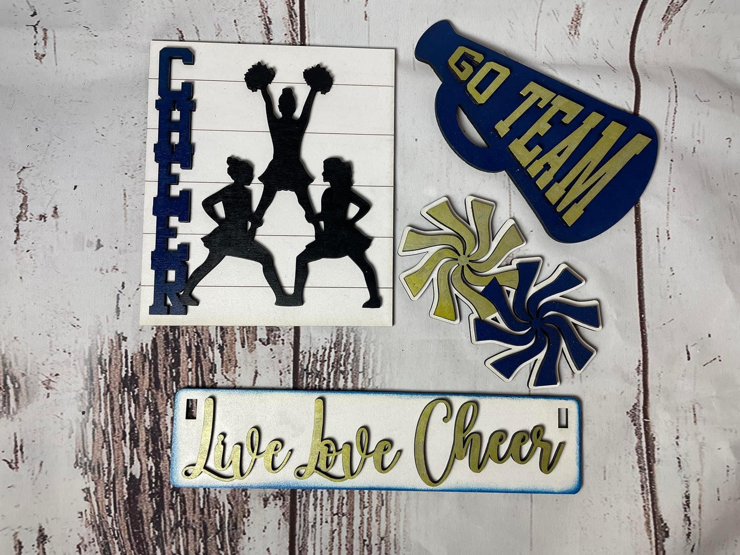 Live love cheer wagon/shelf set