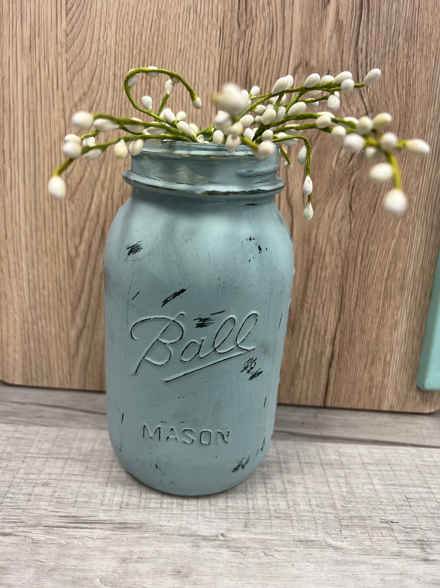 Spring mason jar