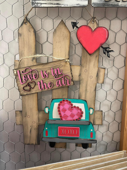 Valentine’s- Love is in the air interchangeable fence set